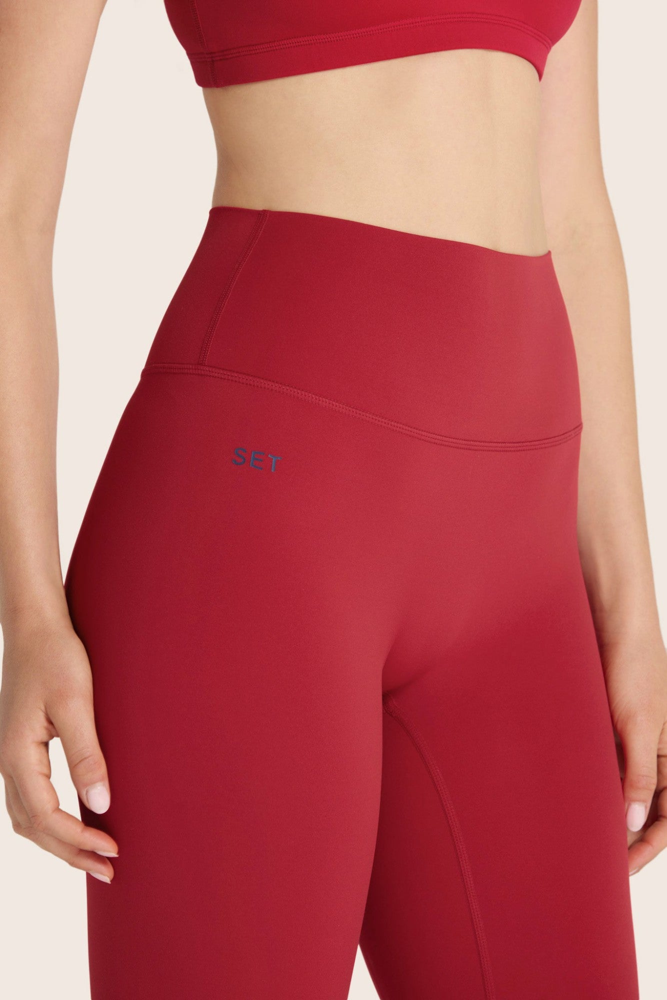BREATHE 1.0 HIGH-RISE LEGGINGS - LADYBUG | SET ACTIVE Featured