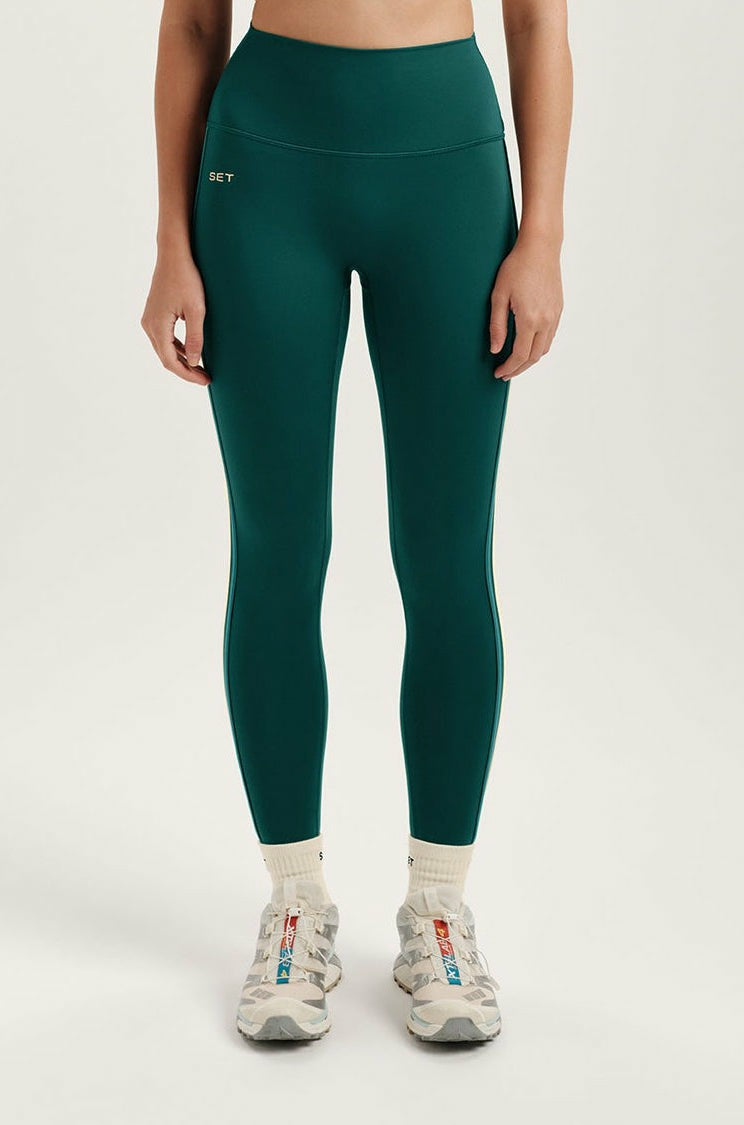 SPORTBODY® SPORTY DUO STRIPE LEGGINGS - PEAK | SET ACTIVE Classic