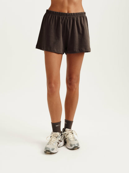 HEAVY COTTON EASY SHORTS - GRAIN | SET ACTIVE Classic