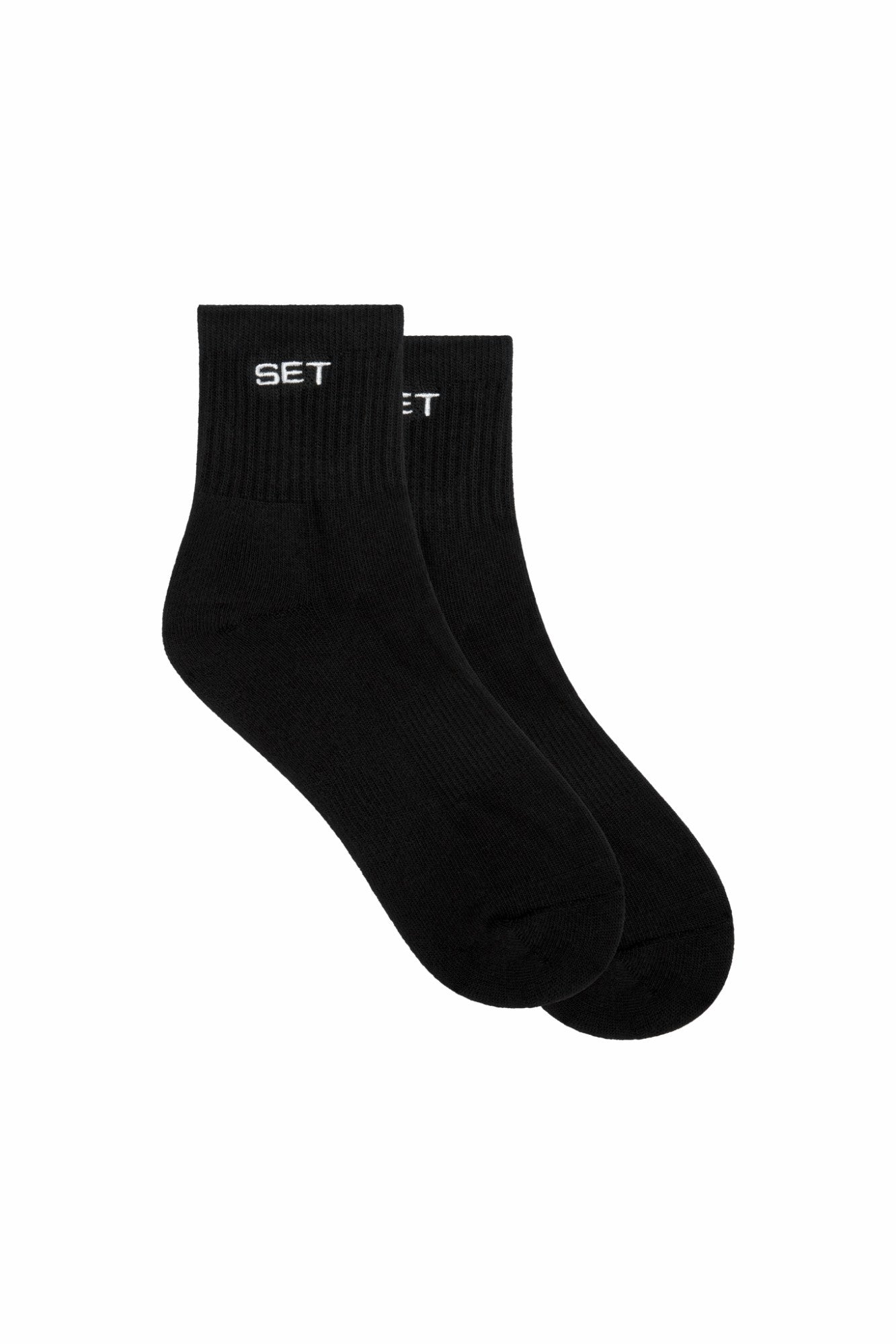 SET SHORTY SOCKS - ONYX/WHITE | SET ACTIVE Recommended