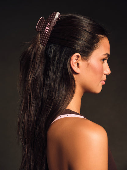 SET POLKA DOT CLAW CLIP - SWIRL | SET ACTIVE Recommended