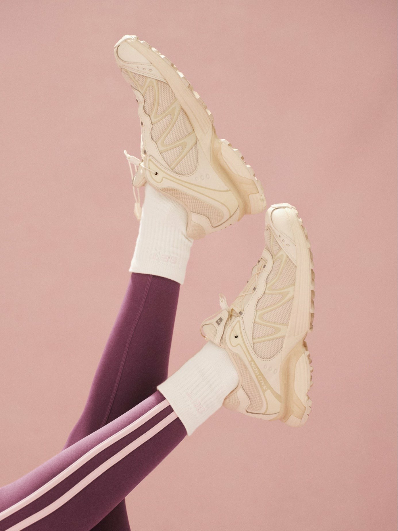 SET SHORTY SOCKS - CREAM/BLUSH | SET ACTIVE Signature