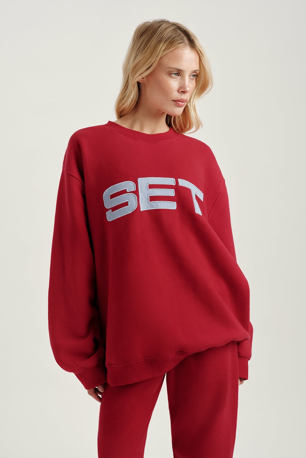 MIDWEIGHT SWEATS STAPLE SET CREWNECK - VERSE | SET ACTIVE Trending