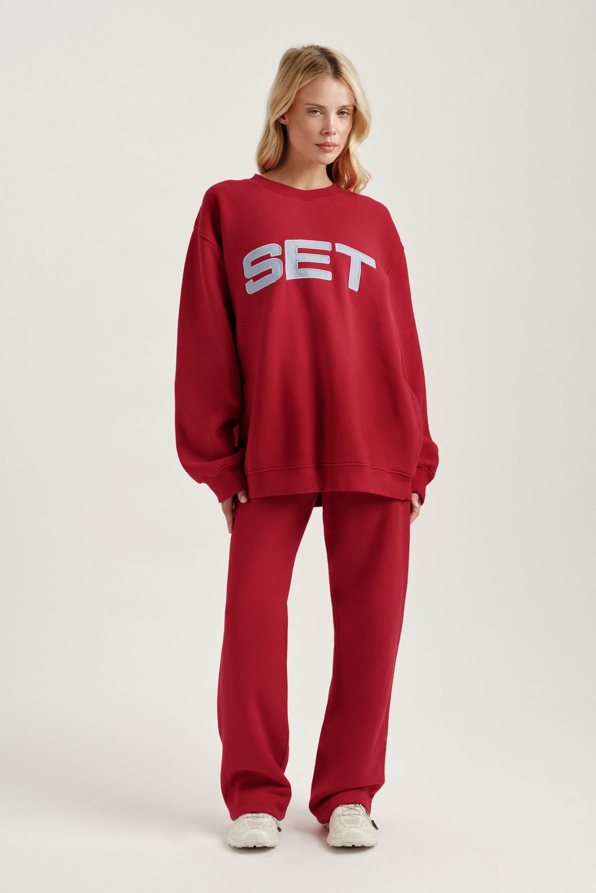 MIDWEIGHT SWEATS STAPLE SET CREWNECK - VERSE | SET ACTIVE Trending