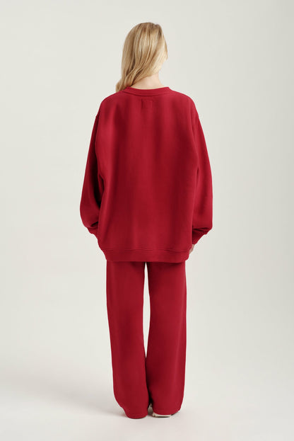 MIDWEIGHT SWEATS STAPLE SET CREWNECK - VERSE | SET ACTIVE Trending