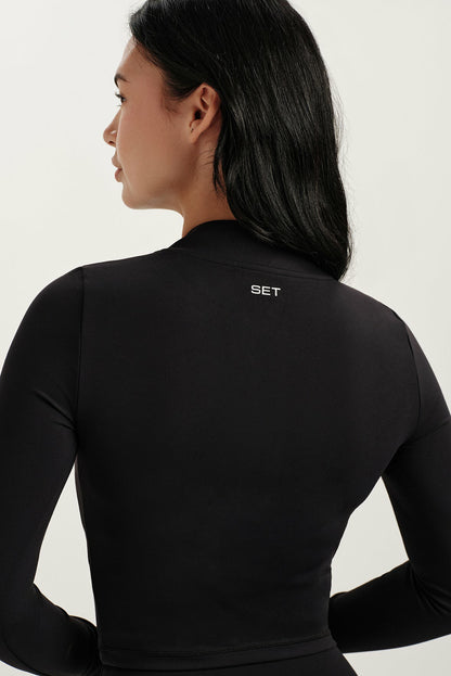 LUXFORM® LUX QUARTER ZIP - ONYX | SET ACTIVE Popular