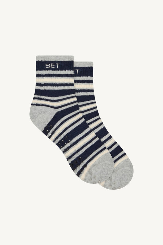 SET STRIPE SHORTY GRIP SOCKS - ANALOG | SET ACTIVE Recommended