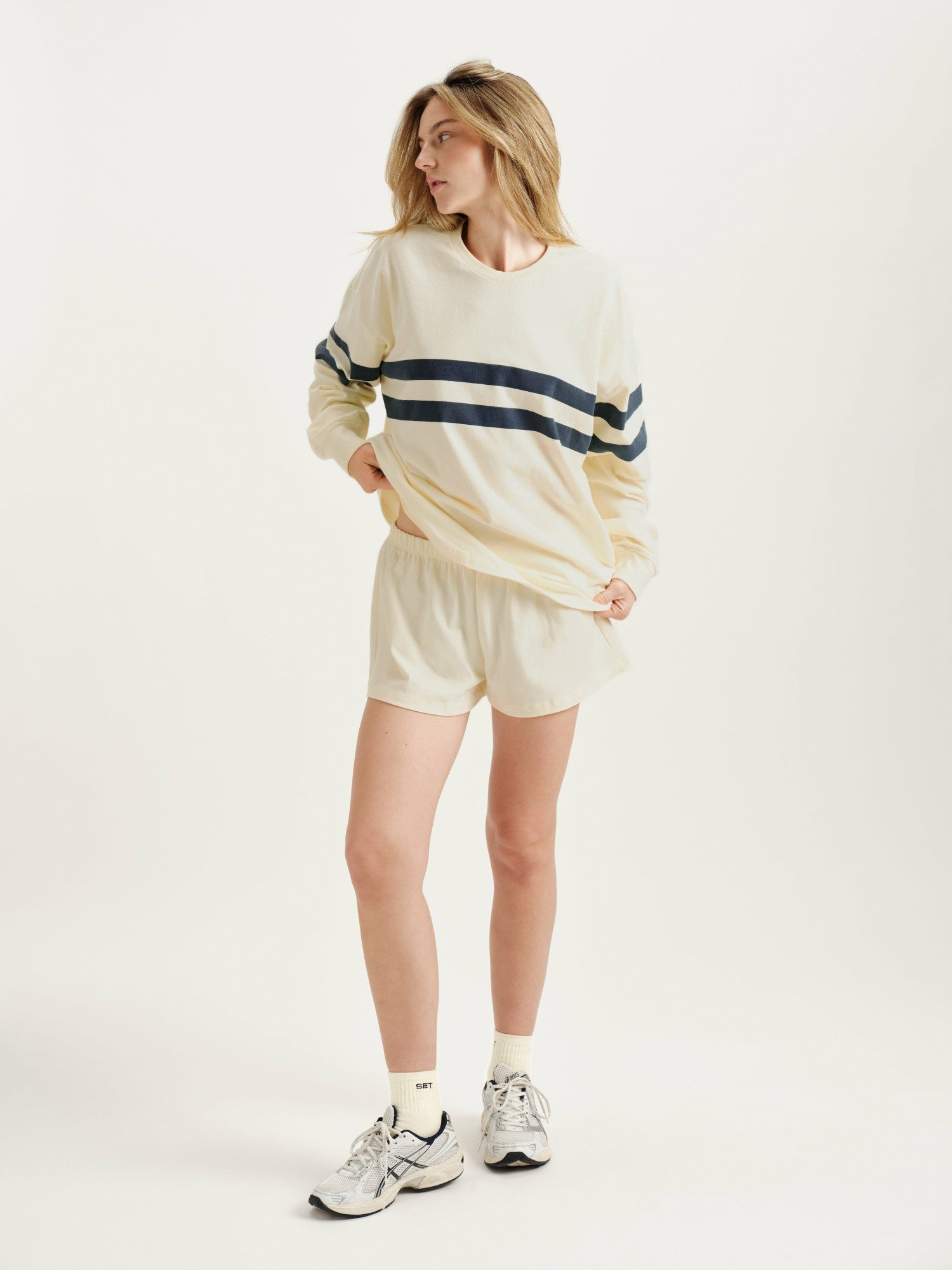 HEAVY COTTON EASY SHORTS - HAVEN | SET ACTIVE Classic